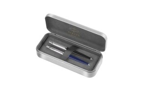 PARKER JOTTER ORIGINAL CT SET BLACK+BLUE BP+TIN